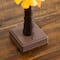 21in. Pre-Lit Bright Autumn Eucalyptus Artificial Fall Tree with 50 Warm White LED Lights and Detachable Base